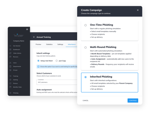 Easy onboarding and management Easy onboarding and management