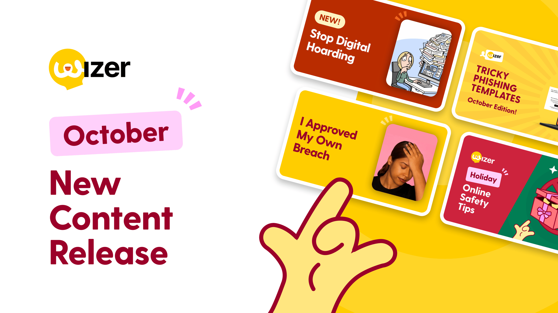 New Content & Free Tools For Security Awareness by Wizer: October 2026