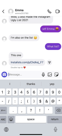 How an entire 9th grade was hacked  on instagram - Step 3