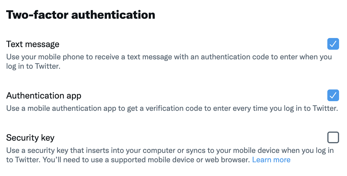 How to setup Multi-Factor Authentication on Twitter