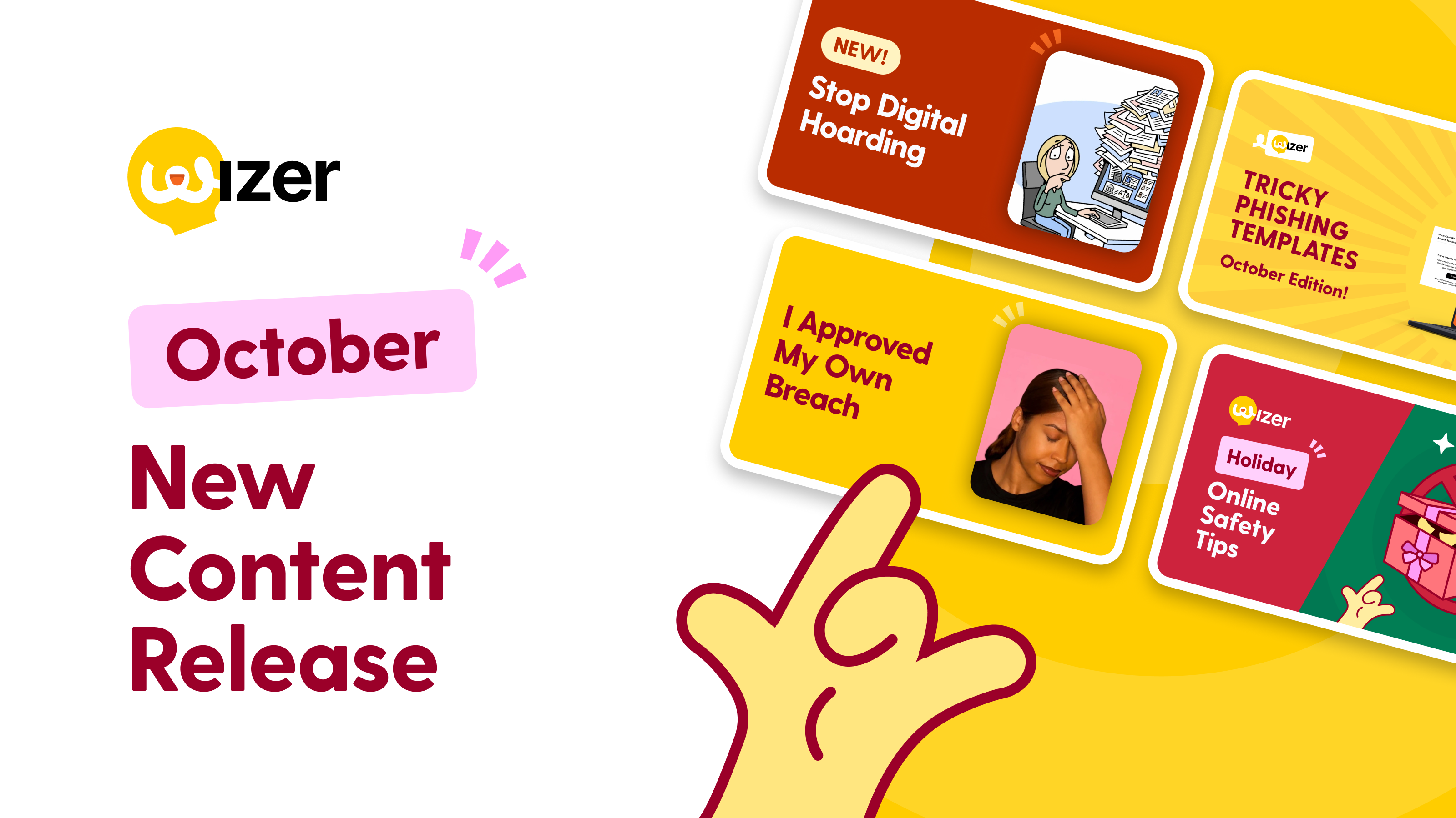 New Content & Free Tools For Security Awareness by Wizer: October 2026